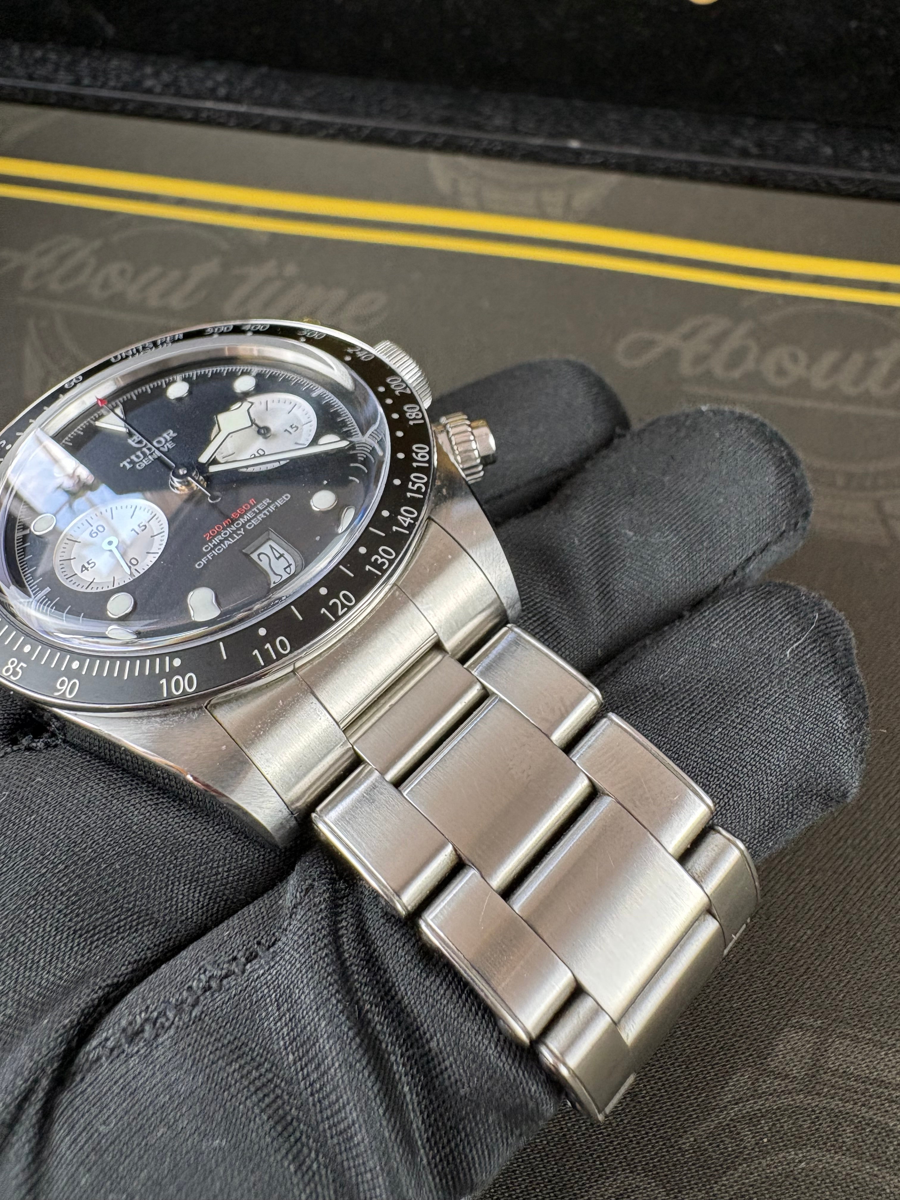 Tudor Black Bay Chrono Panda 79360N Box Papers 2022 MT5813 Chronograph 41mm