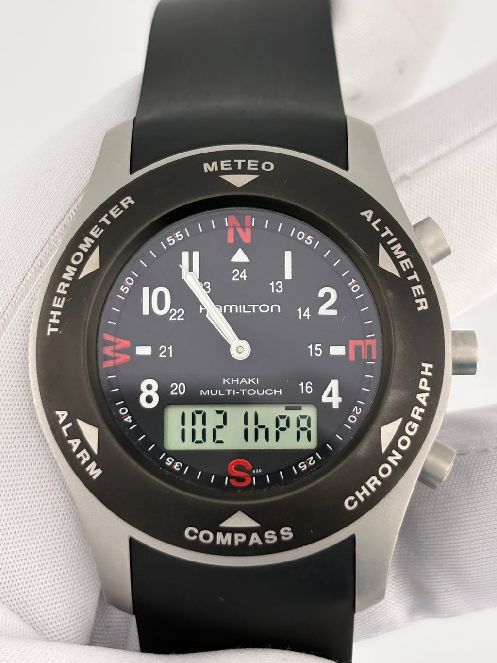 Hamilton Khaki NAVI-Touch H915240 Hybrid with Box