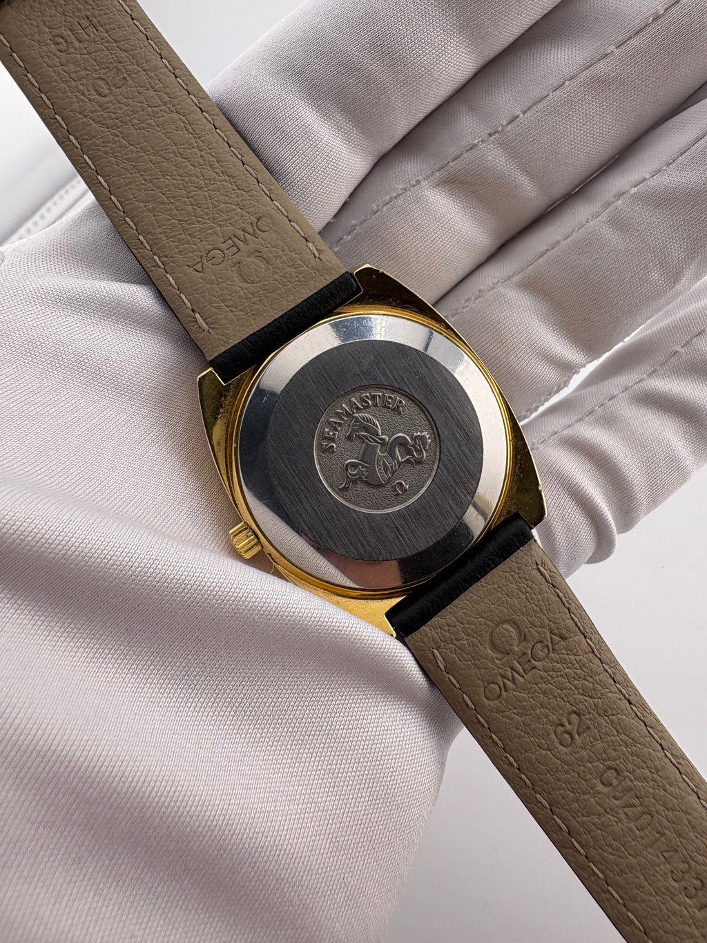 Omega Seamaster 166.0211 Automatic Cal.1020 Gold Plated 20μ Day Date Vintage