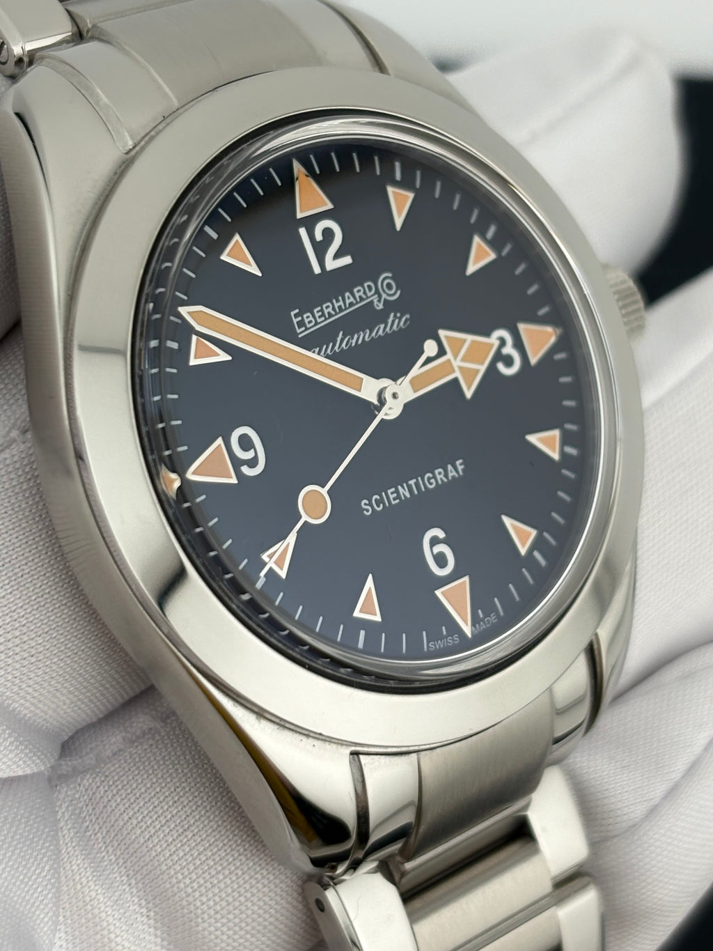 Eberhard & Co. Scientigraf Ref. 41043 Steel 41mm Full Set 0003 2023