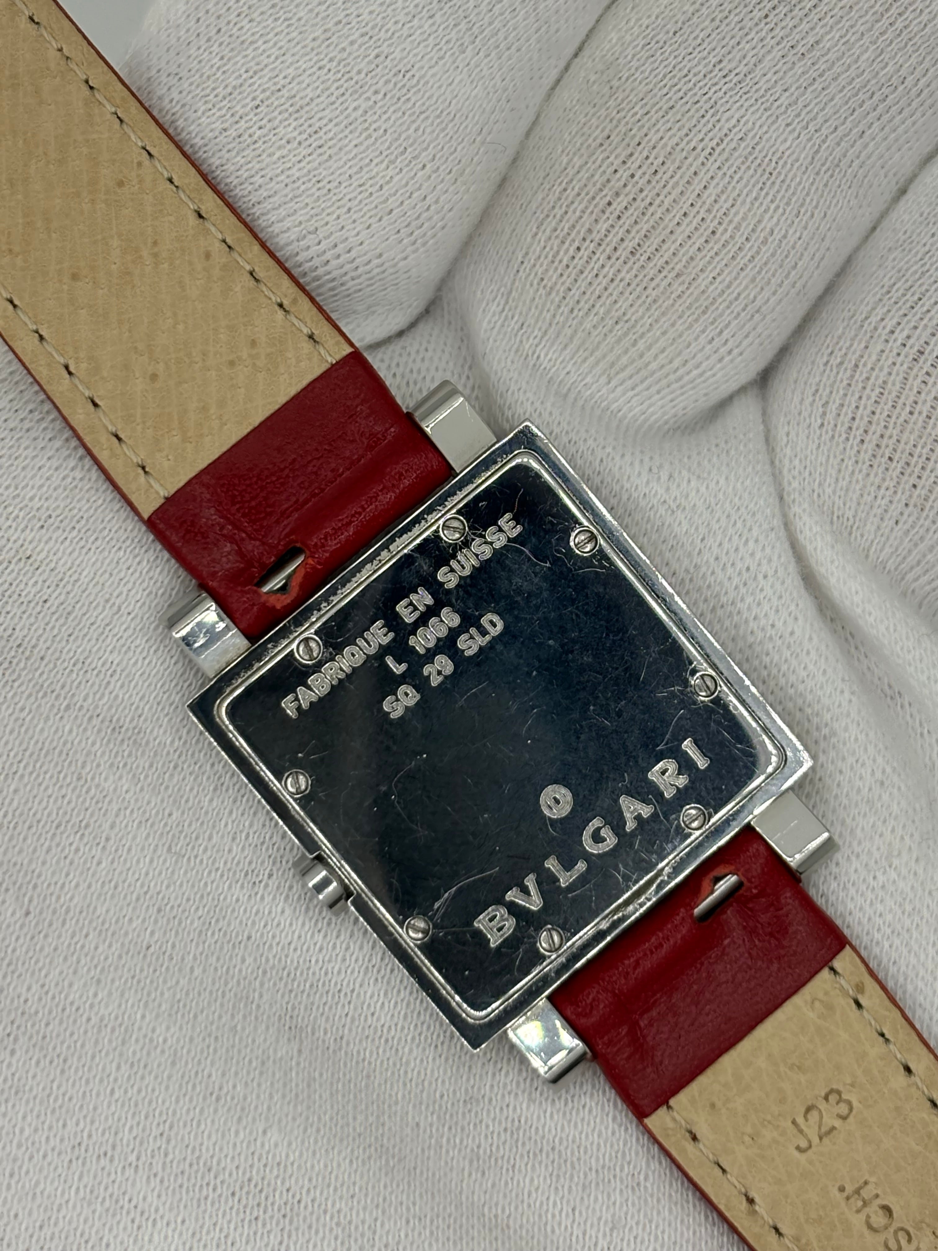 Bvlgari Square Quartz Watch