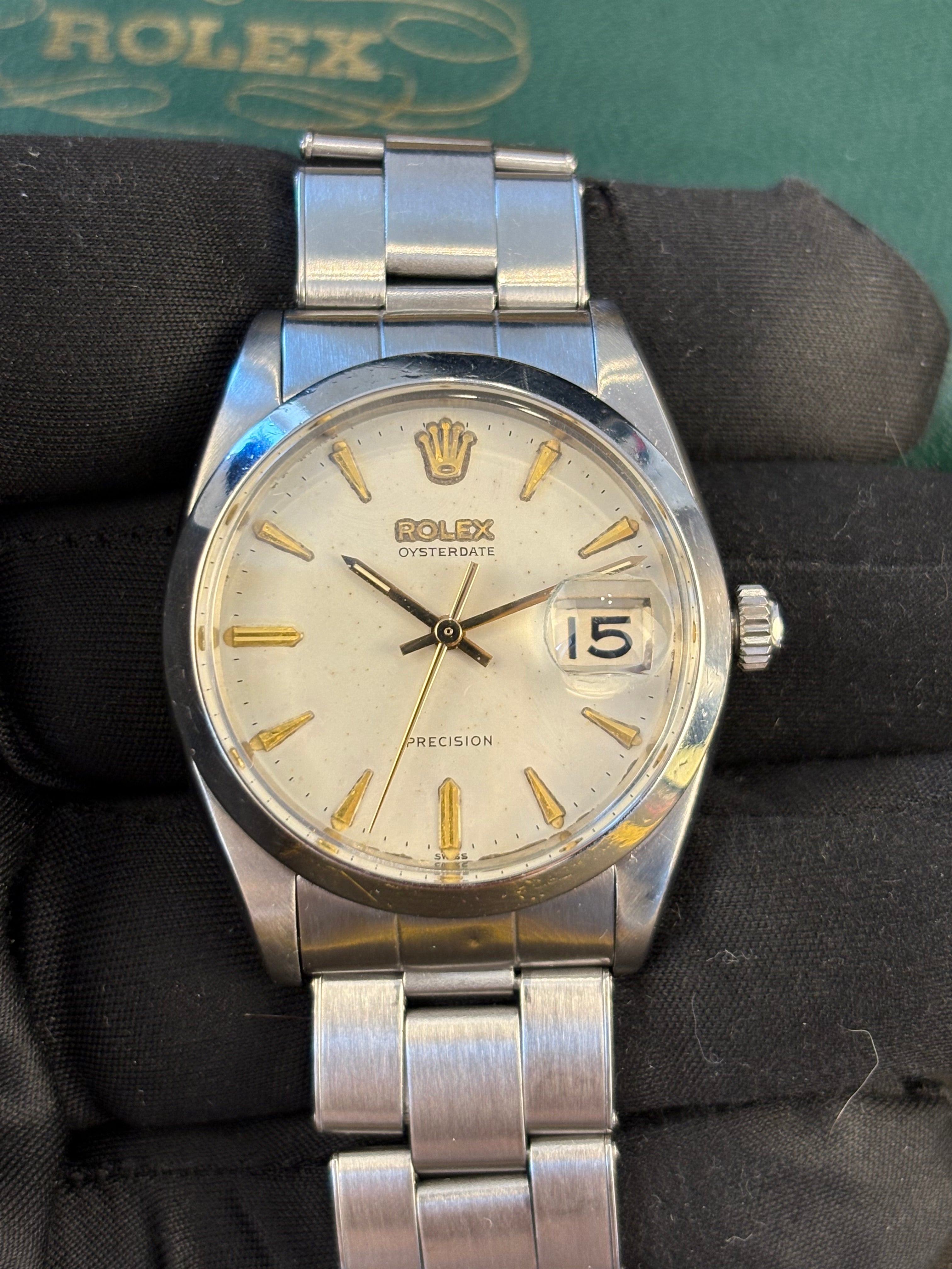 Rolex Oysterdate Precision Ref. 6694 | 1968 | Box & Original Guarantee