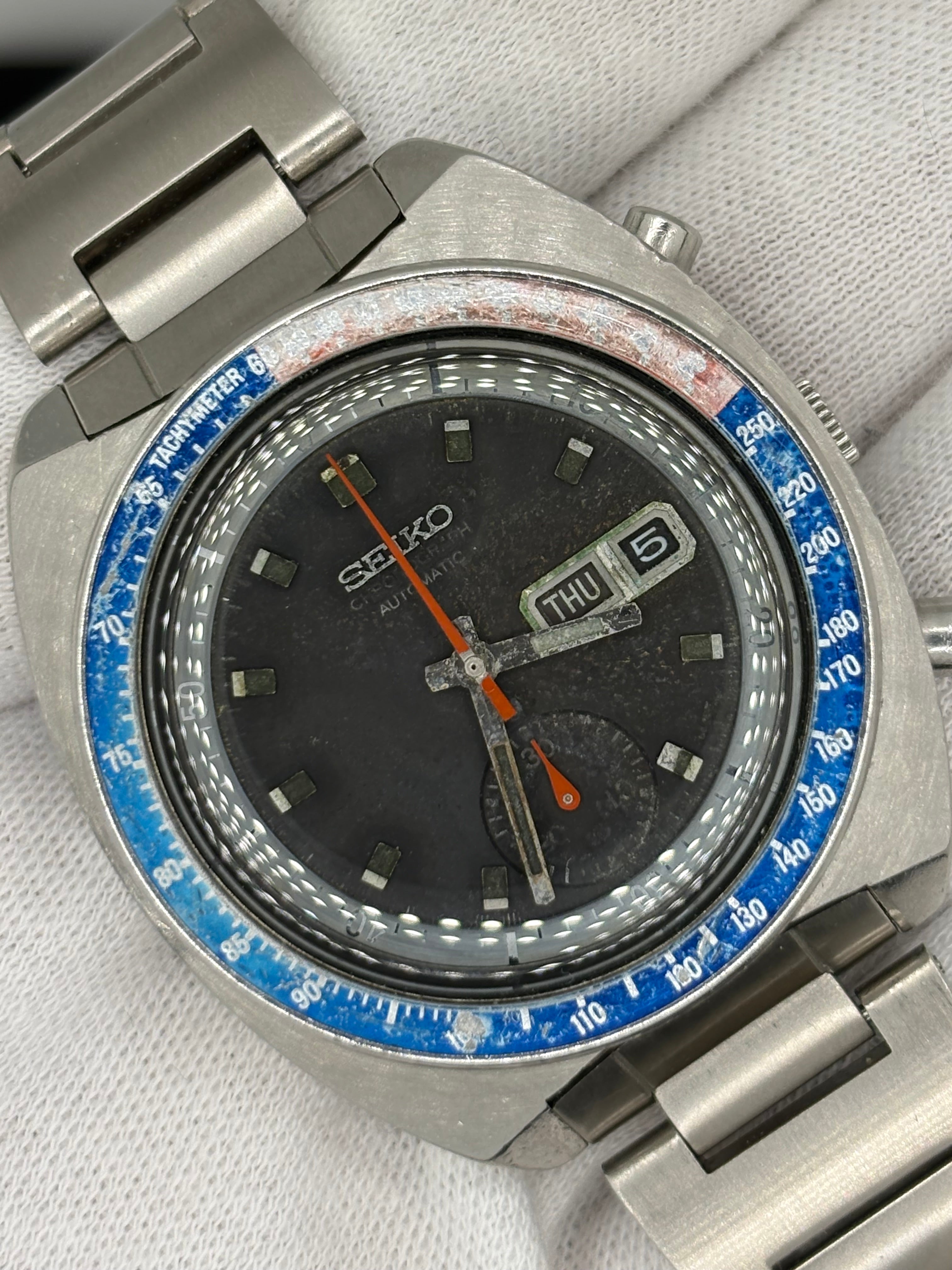 🚀Seiko 6139-6002 “Cevert” Pogue April 1974 Full Set Serviced