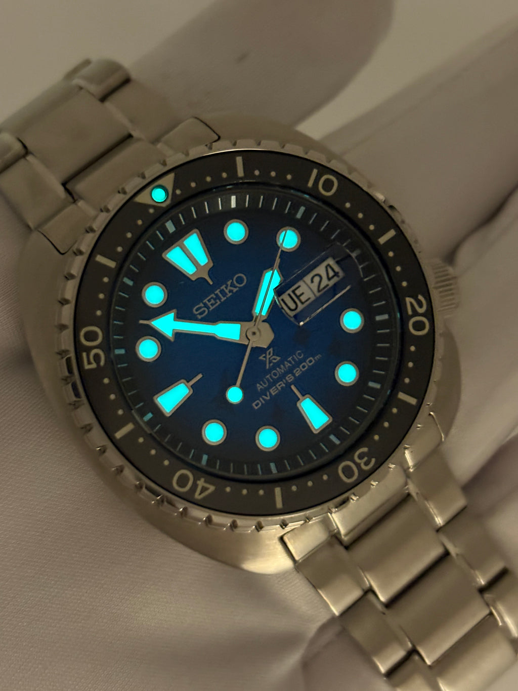 Seiko Prospex Turtle SRPE39K1 Save The Ocean Manta Ray Automatic NEW Full Set