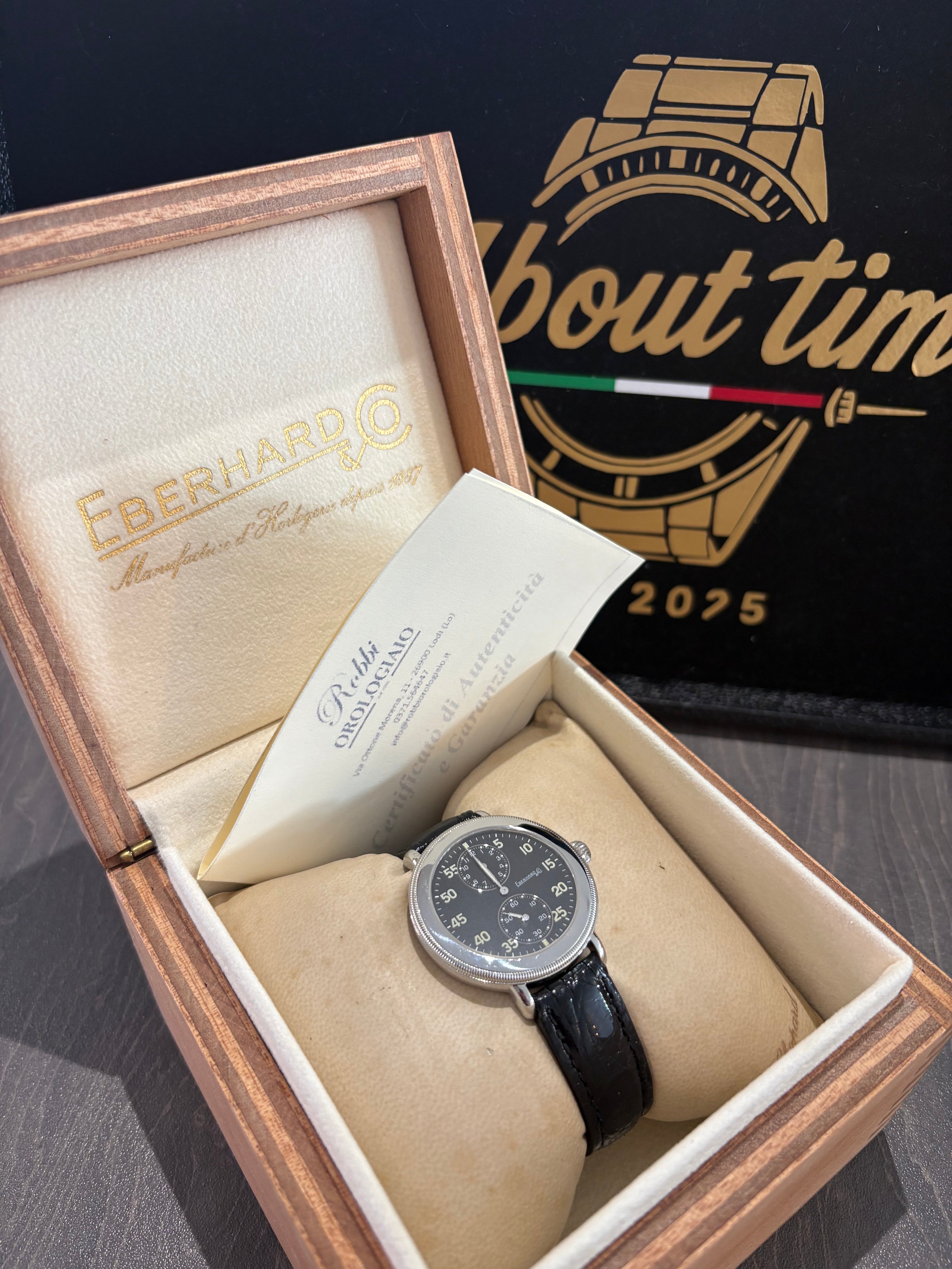 Eberhard & Co. Criterium Ref. 31031 – Manual Wind – Freshly Serviced – Original Box