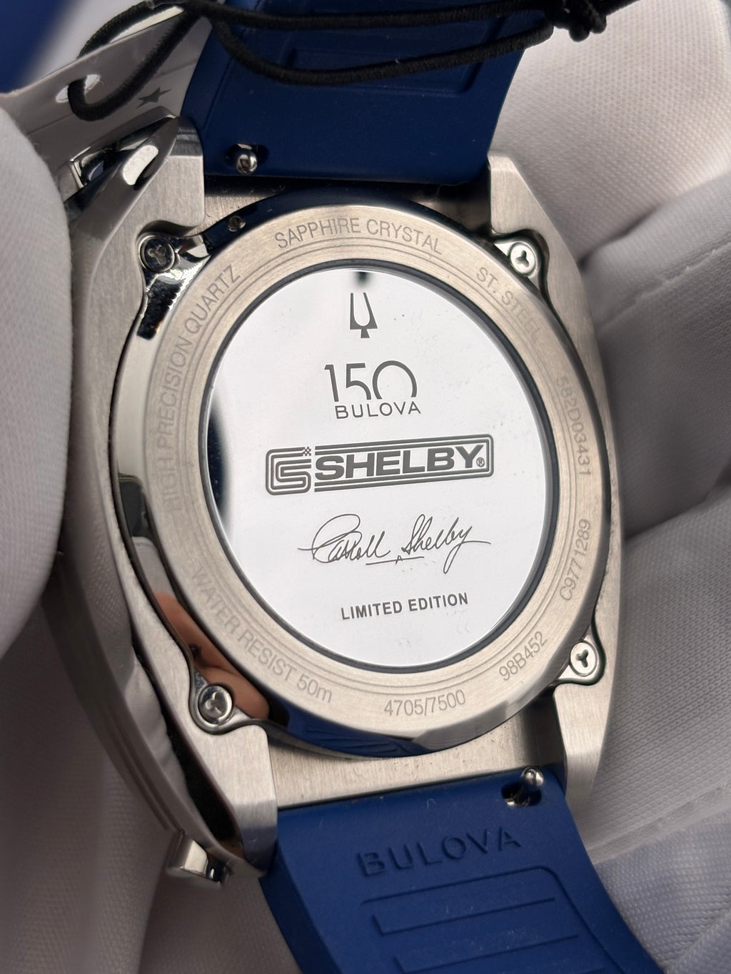 Bulova Shelby 150th Anniversary Chronograph Limited Edition 98B452 NEW Full Set