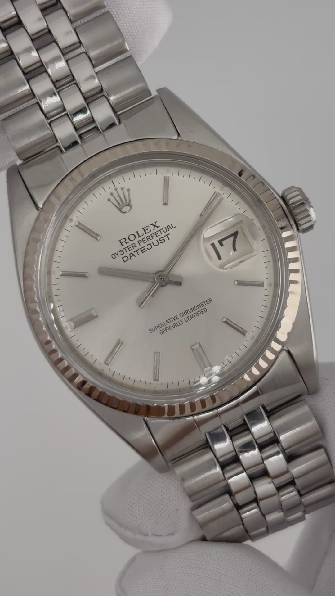 DATEJUST 1601 – WHITE GOLD BEZEL – FRESH SERVICE – 1 YEAR WARRANTY