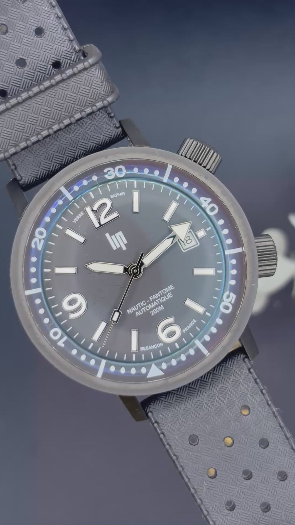 ⌚ LIP Nautic Fantôme Automatic 200M Diver – Heritage Diver Made in France 🇫🇷🔥