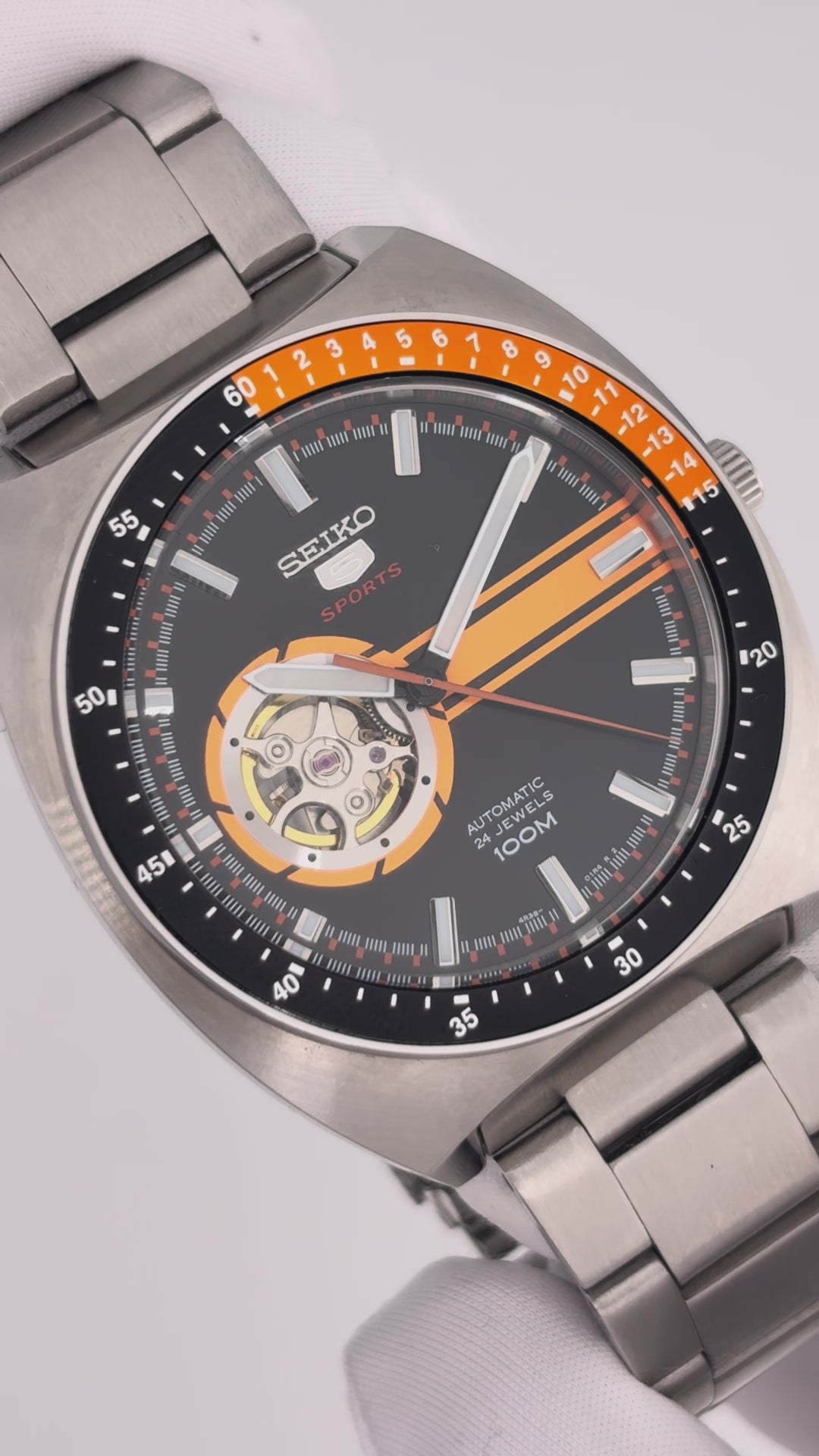 Seiko 5 Sports SSA331K1 “Open Heart Legend”