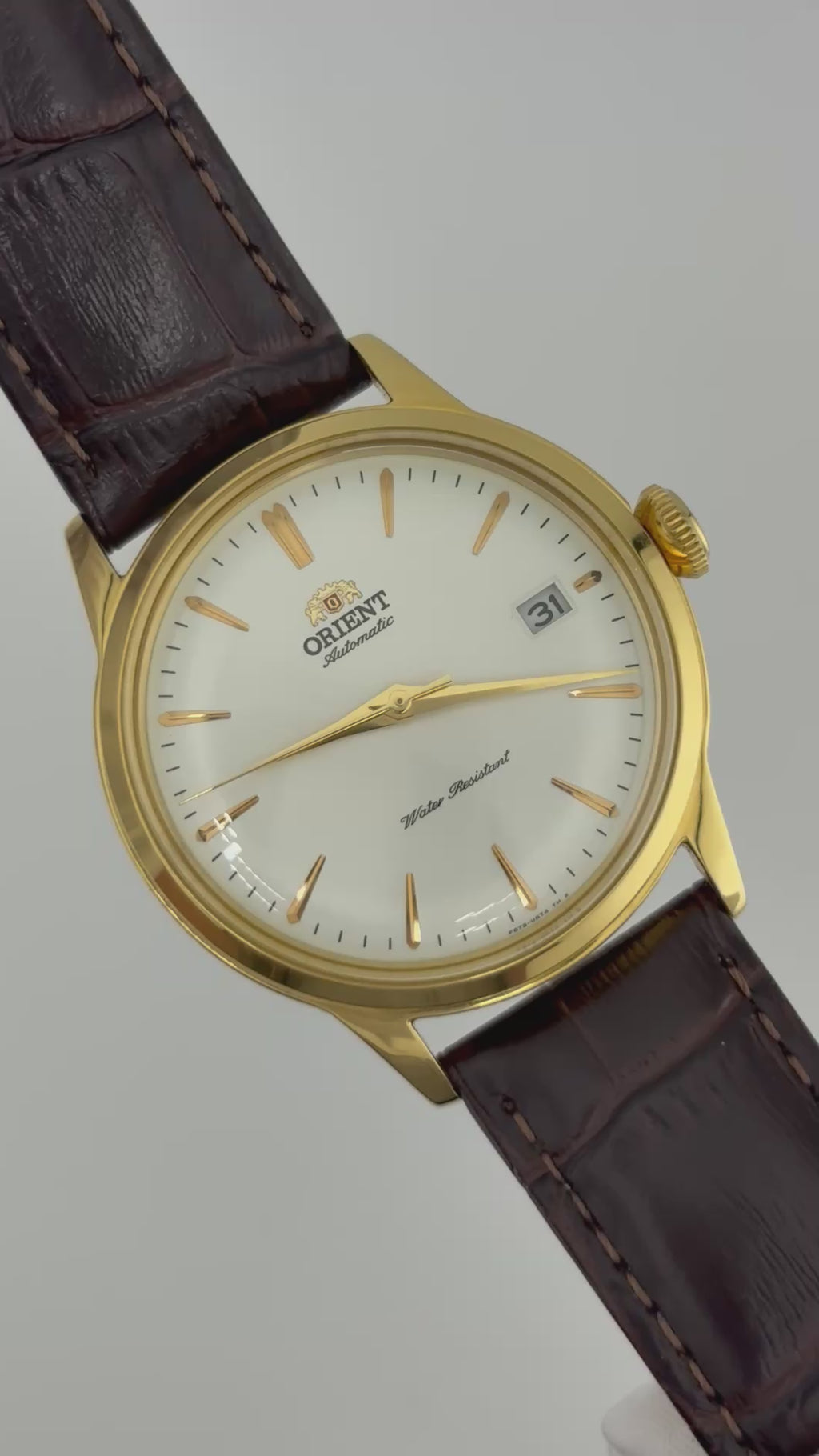 Orient Bambino Automatic Gold 38mm | Full Set