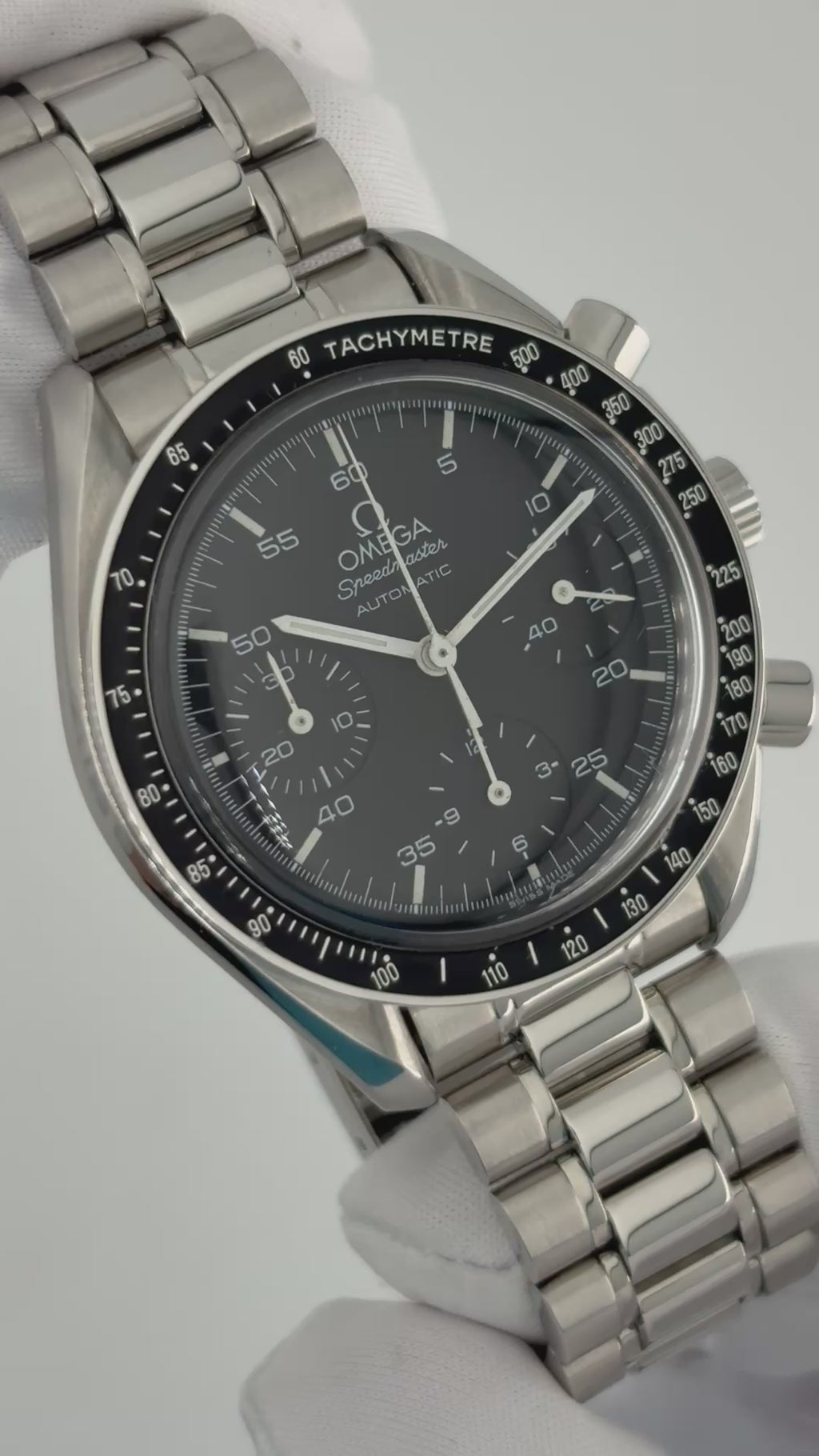 OMEGA Speedmaster Reduced Automatic • Excellent Condition • Full Set & 1-Year Warranty