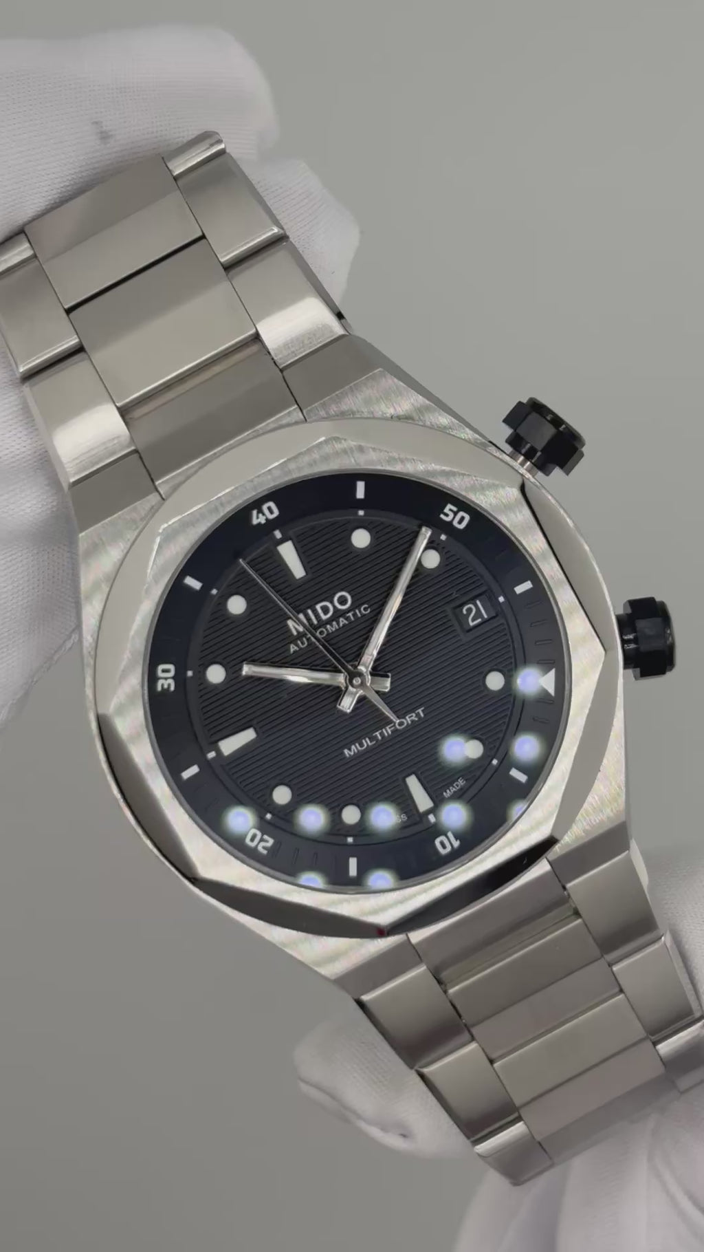 ✨ MIDO MULTIFORT TWO CROWNS – Ref. M047.507.11.051.00 –